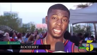 Roo The Poet's Bayfest Performance & Interview with 5Sur5TV