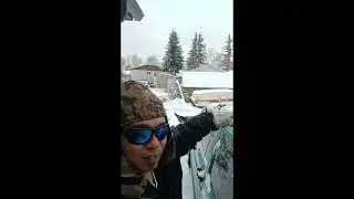 It's too Cold in Alberta Canada and Lots of Snow this year December 2025