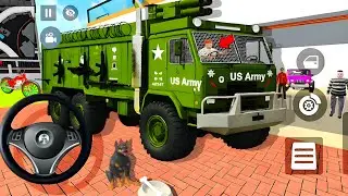 🤑Indian Thift Auto Simulator🤩Indian Showroom Purchase😯Modified Lexriy New GunArmy truk And Bike🥳Game
