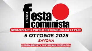 Festa Comunista Liguria a Savona &ndash; Seconda giornata: Stefano Orsi, Davide Rossi e Alberto Lombardo