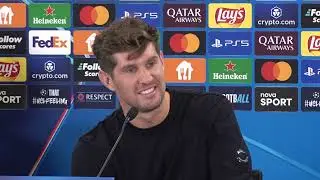 John Stones press conference - Slovan Bratislava v Manchester City