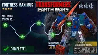 Transformers Earth Wars Episode 544 - Titan Assault 20250828 Fortress Maximus