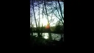 ST ASAPH  WALES  RIVER  WALK ... December