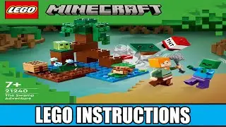 LEGO Instructions | Minecraft | 21240 | The Swamp Adventure