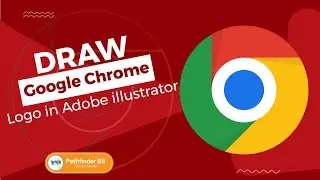Design Google Chrome logo in Adobe illustrator 2021 | @pathfinder9