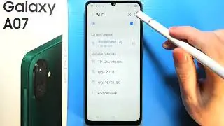 Samsung Galaxy A07: How to Enable/Disable WEP Networks