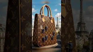 Сумка Louis Vuitton в центре Парижа #мода #тренды #париж #lv
