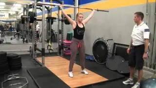 UBC Okanagan HEAT - Over Head Squat