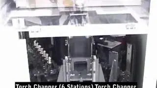 Mazak Optonics Hyper Turbo X 2D Laser Nozzle Changing