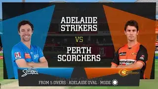 Adelaide Strikers VS Perth Scorchers Highlights  - Big Bash League 2021 - Big Bash Cricket Gameplay