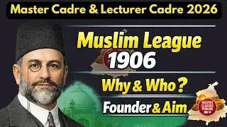 Class-22 | All India Muslim League | Formation, Founder & Objectives | History in Punjabi .Kiranveer
