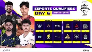 ZeeMedia Arena of Champions | Esports Qualifiers Day 6 | Group AxC#totalgaming#s8ul