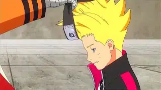 Naruto disqualify boruto from chunin exam , uses scientific Ninja tools || hinata uses her Byakugan