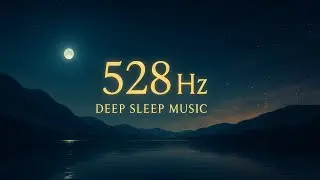 528Hz Celestial Sleep Journey | Deep Regeneration, Stress Relief & Midnight Calm (3 Hours)