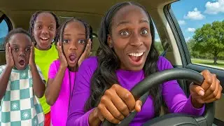Teaching Our KIDS How To Drive *So scary*