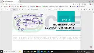 LECTURE NO 01|PRC 03|NATURE AND SCOPE OF ECONOMICS |Orientation