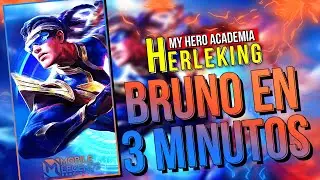 BRUNO EN 3 MINUTOS 😱Como usar a Bruno, Brumo Gu&iacute;a, tutorial - MOBILE LEGENDS ESPA&Ntilde;OL