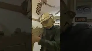 master chief helmet out of Cardboard