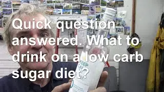 Quick question answered. What to drink on a low-carb sugar diet?