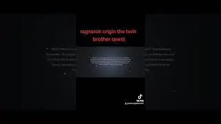 ragnarok the twin brother story#ragnarok #ragnarokonline #ragnarokorigin #ragnarokmobile #ragnarok