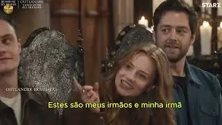 Encontro dos elencos de Outlander e Blood of my blood. Completo e legendado