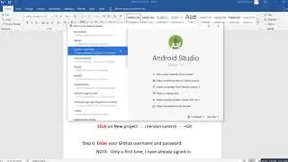 How to open GIT-HUB PROJECTS IN ANDROID STUDIO ??