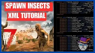 TFP Dev - 7 Days To Die Modding Tutorial for Beginners - GameEvent Spawn Insects