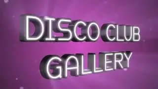 Disco Club Video Display Gallery (After Effects Template)