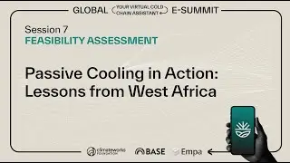Session 7: Passive Cooling in Action - Lessons from West Africa