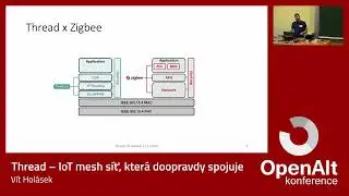 Vít Holásek: Thread – IoT mesh síť, která doopravdy spojuje