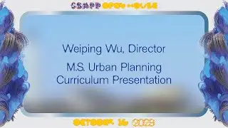 Columbia GSAPP Open House: M.S. Urban Planning