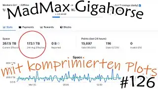 #126 Chia Gigahorse FullNode mit komprimierte Plots verwenden | Tutorial und Kostenrechnung Plotting