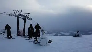 Crunchy 15 - It&rsquo;s long way to the top of chairlift