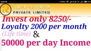 Resnet Marketing Pvt Ltd Business Plan in Hindi (8580013376)