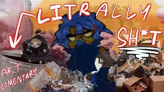 The art community HAS GONE TO SHITT !!! || rant/channel trailer ||