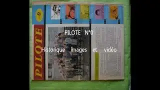 PILOTE N&deg;0 SEPTEMBRE 1959 MAQUETTE RARE DU JOURNAL PILOTE AVEC PAGE ZERO  d' ASTERIX