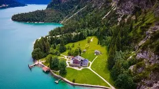 Gaisalm and Lake Achensee (Tirol, Austria) in Summer