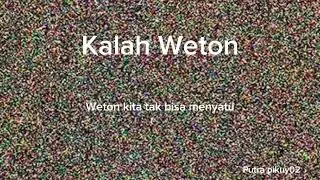 Kalah Weton #vidio #vidiomusic