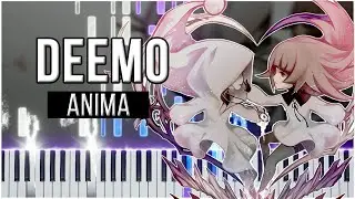 ANiMA (Deemo) 【 PIANO TUTORIAL 】