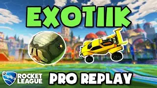 ExoTiiK Pro Ranked 3v3 POV #32 - Rocket League Replays