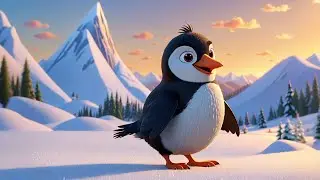 Polly Penguin Rides a Slide | Fun Penguin Song for Kids | Nursery Rhymes and Baby Songs