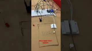 Door Open Alert System