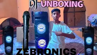 ZEBRONICS Dj Unboxing 😃😃