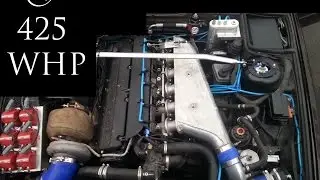 Gtunit E34 535i Turbo Wheelspin Burnout Drift and Boost