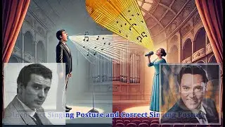Incorrect Singing Posture and Correct Singing Posture3