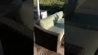 Basalt column water feature