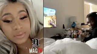 Карди Би прерывает Оффсета во время его игры в Call of Duty! 🎮