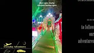 Best Holiday Lights Display in Deerfield Plano | DFW Holiday Lights Display | Holiday display