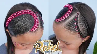 Peinado En Estilo Diadema Fácil Con Cordón/ Peinados Rakel