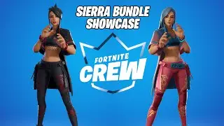 Fortnite  Leaked SIERRA SKIN SHOWCASE!... (New Crew Pack Showcase)